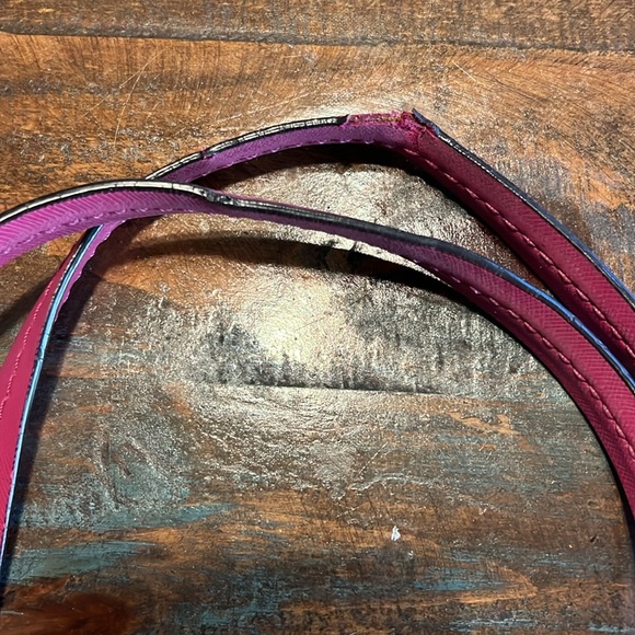 Coach Peyton Leather Jordan Double Zip Carryall - Picture 6 of 16